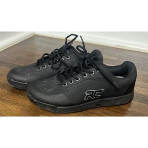 Ride Concepts Hellion Men's Black Lace Up Shoes For Mountain Biking Size 45/11.5